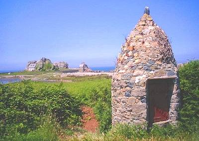 le site de Castel Meur en Plougrescant