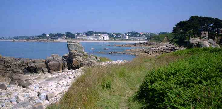 Trestel et la plage, Trvou-Treguignec