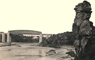 la Demoiselle en 1900, La Vicomt sur Rance