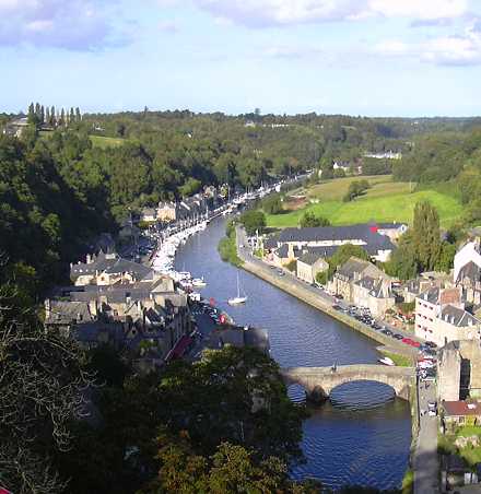 la Rance vue des remparts