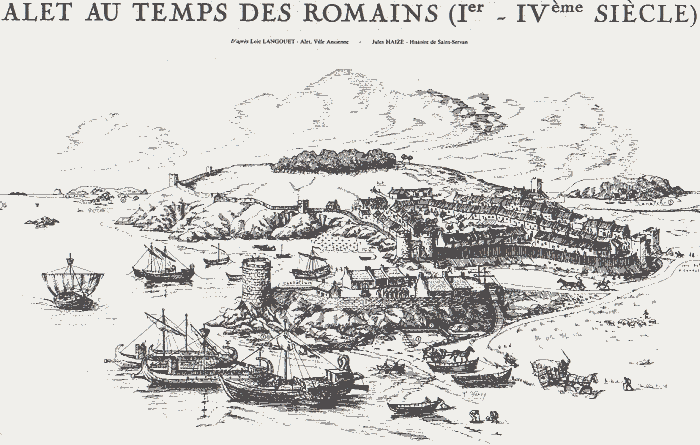 Saint-Malo au temps des Romains