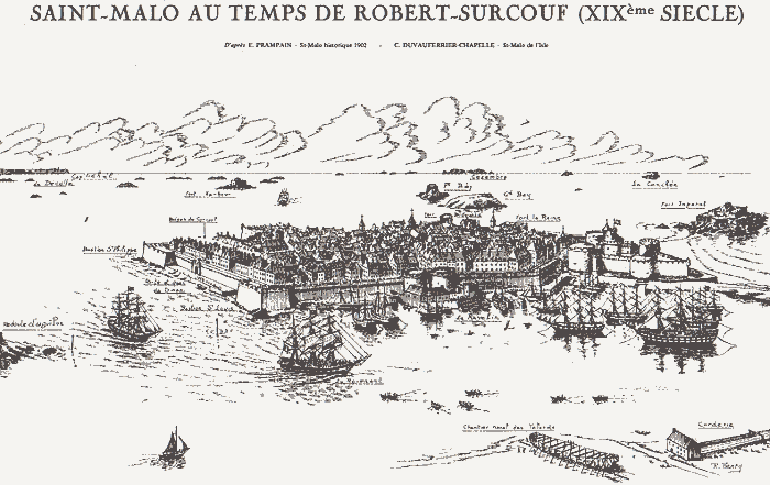 Saint-Malo au temps de Surcouf