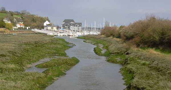 de la Moignerais vers le port de Plouer