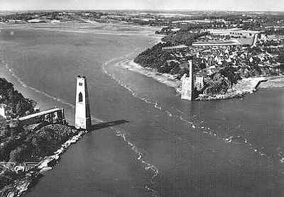 pont St-Hubert en 1944